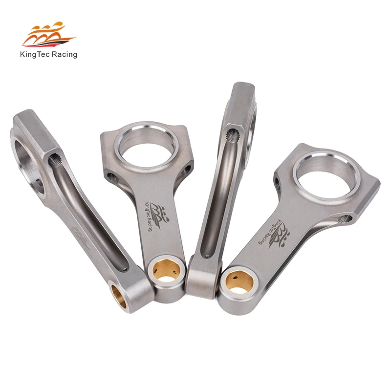 Bielas Forjadas H-Beam 4340 KTC Racing 4E 4EFTE 4EFE 4EF-TE para Toyota Tercel Corolla Paseo Cynos