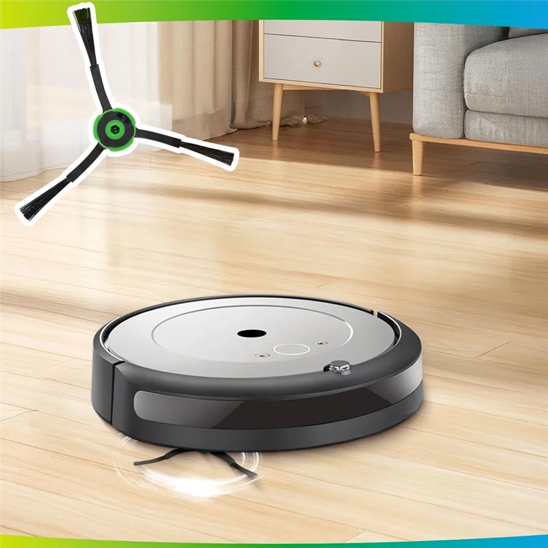

FYBL-Edge Sweeping Brush Compatible With Irobot Roomba I,E,& J Series I3, I3+, J5+, E5, E6, E7 Side Brushes Replacement
