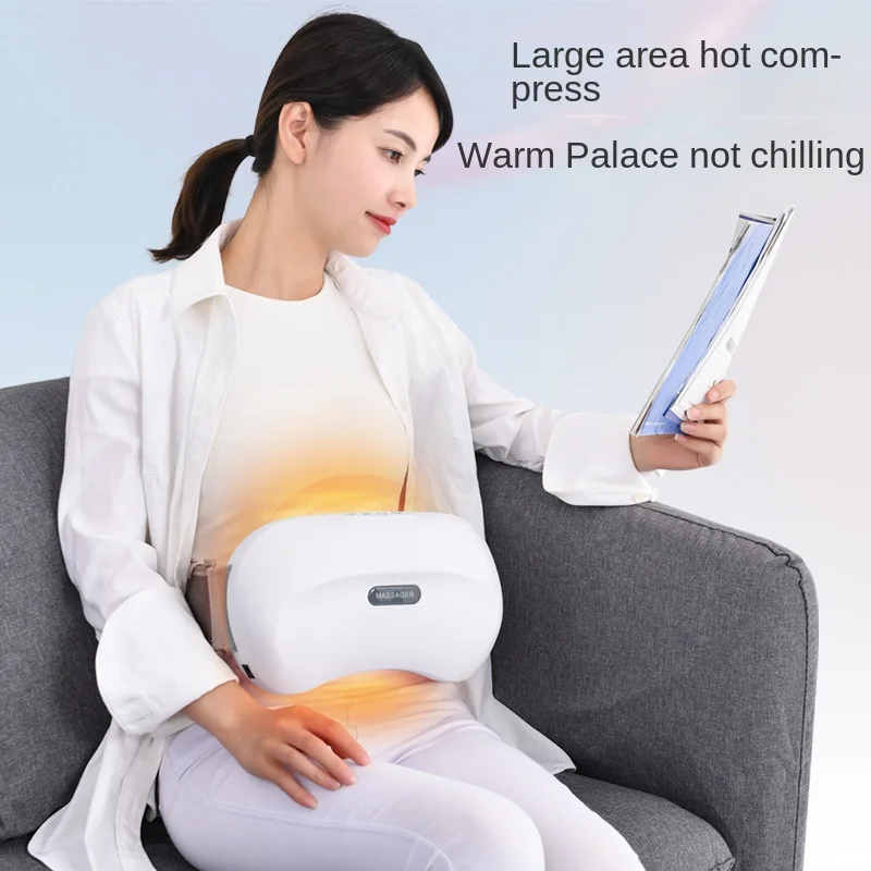 Abdominal Massager Divine Tool for Kneading Abdomen Fully Automatic Heating Moxibustion Waist Massage Belt Massage