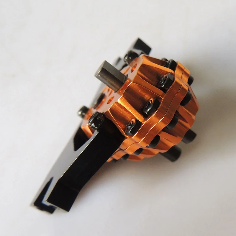 ชุดเกียร์จำลองแบบ Transfer Case อัตราทด 1:1 รุ่น JDM-75 สำหรับรถบรรทุก RC Tamiya ขนาด 1/14 รถแทรกเตอร์ รถพ่วง ของเล่นปีนเขา ชิ้นส่วน DIY