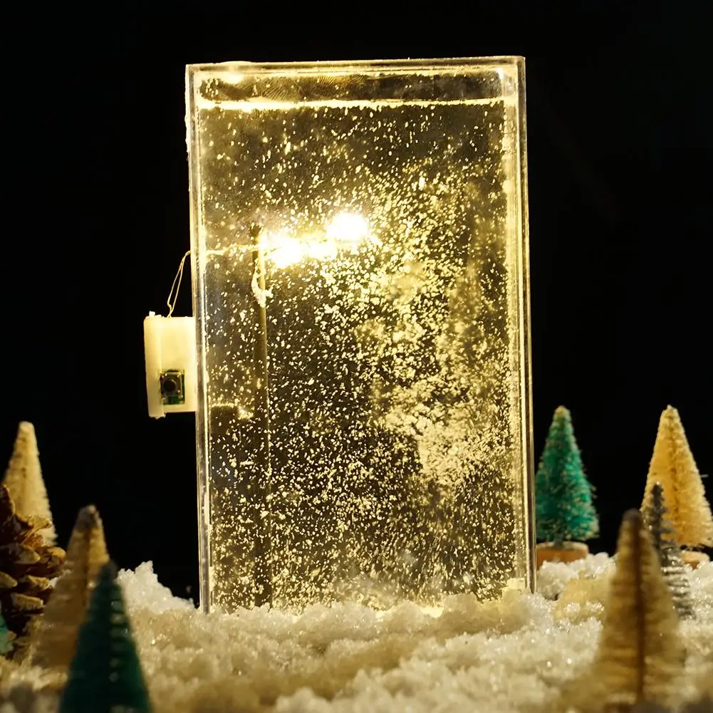 Street Light Snow Simulation Kids Science Toy STEM Technologia Gadget Physics Kit Educational Toys For Children Learning Toy
