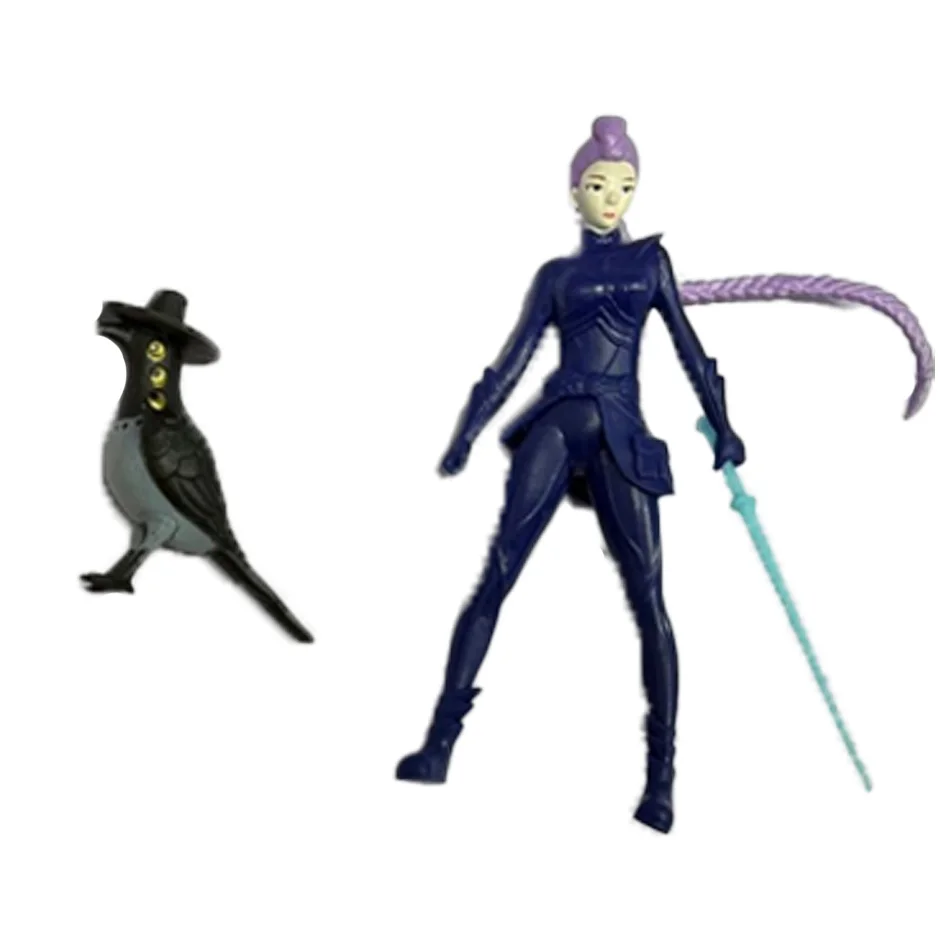 Bureau Decoratie Standbeelden Ornament Kid Geschenken Anime Kpop Demon Hunters Figuur K-Pop Demon Hunters Rumi Mira Zoey Tijger Beeldje Speelgoed