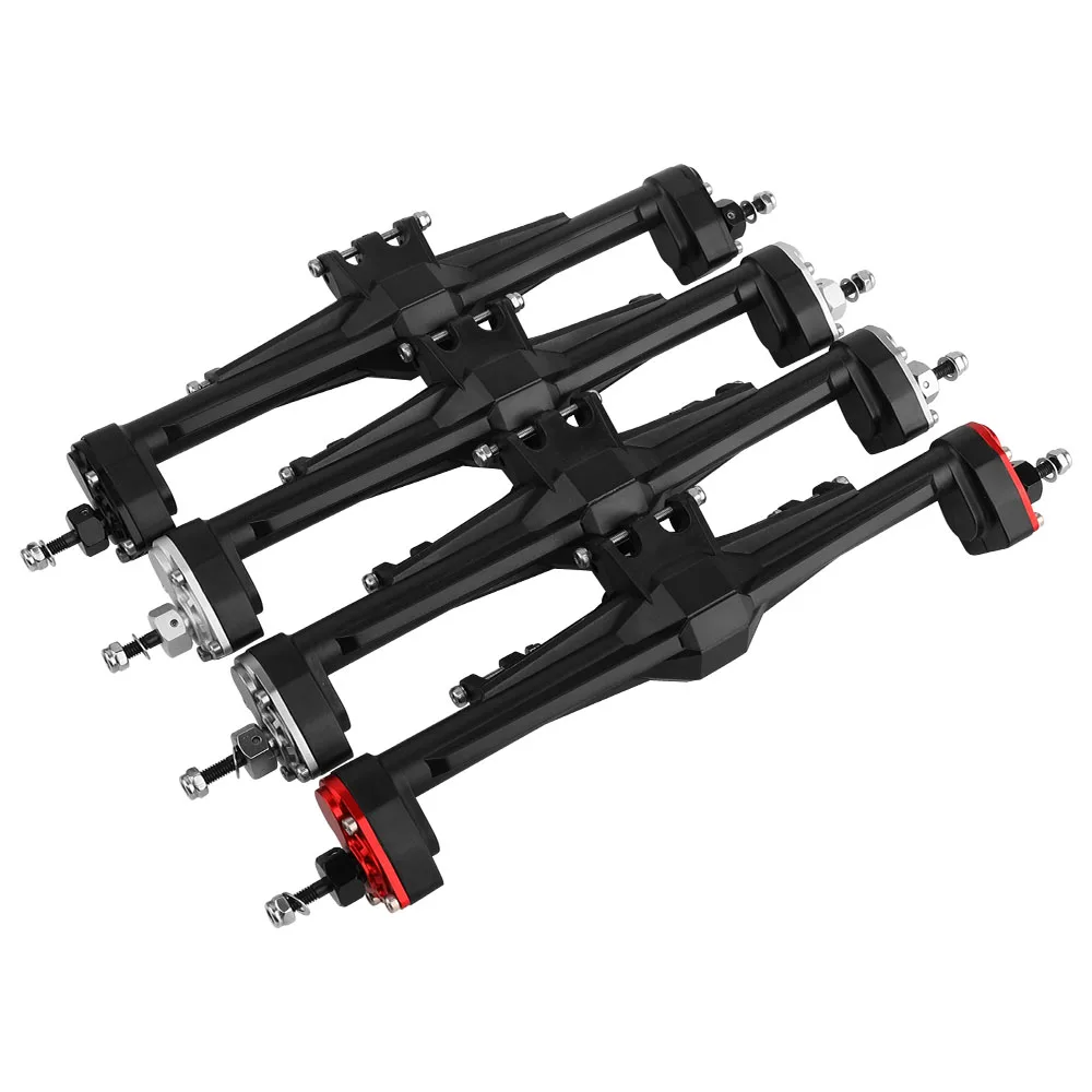 H10 Portal- oder Gerade-Achse aus Kunststoff + Messing oder Aluminiumlegierung, komplette Vorder- und Hinterachsen für Vanquish 1/10 RC Crawler Car Upgrade – Detail 9