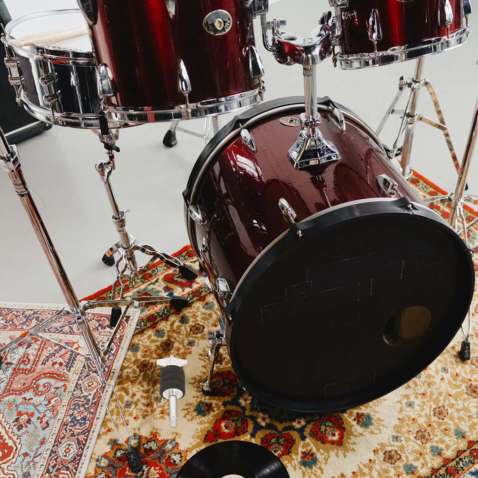 

Drum Set Cymbal Screw Durable Aluminum Alloy Smooth Surface Hanging Bracket Professional Drum Kit Accessory Percussion