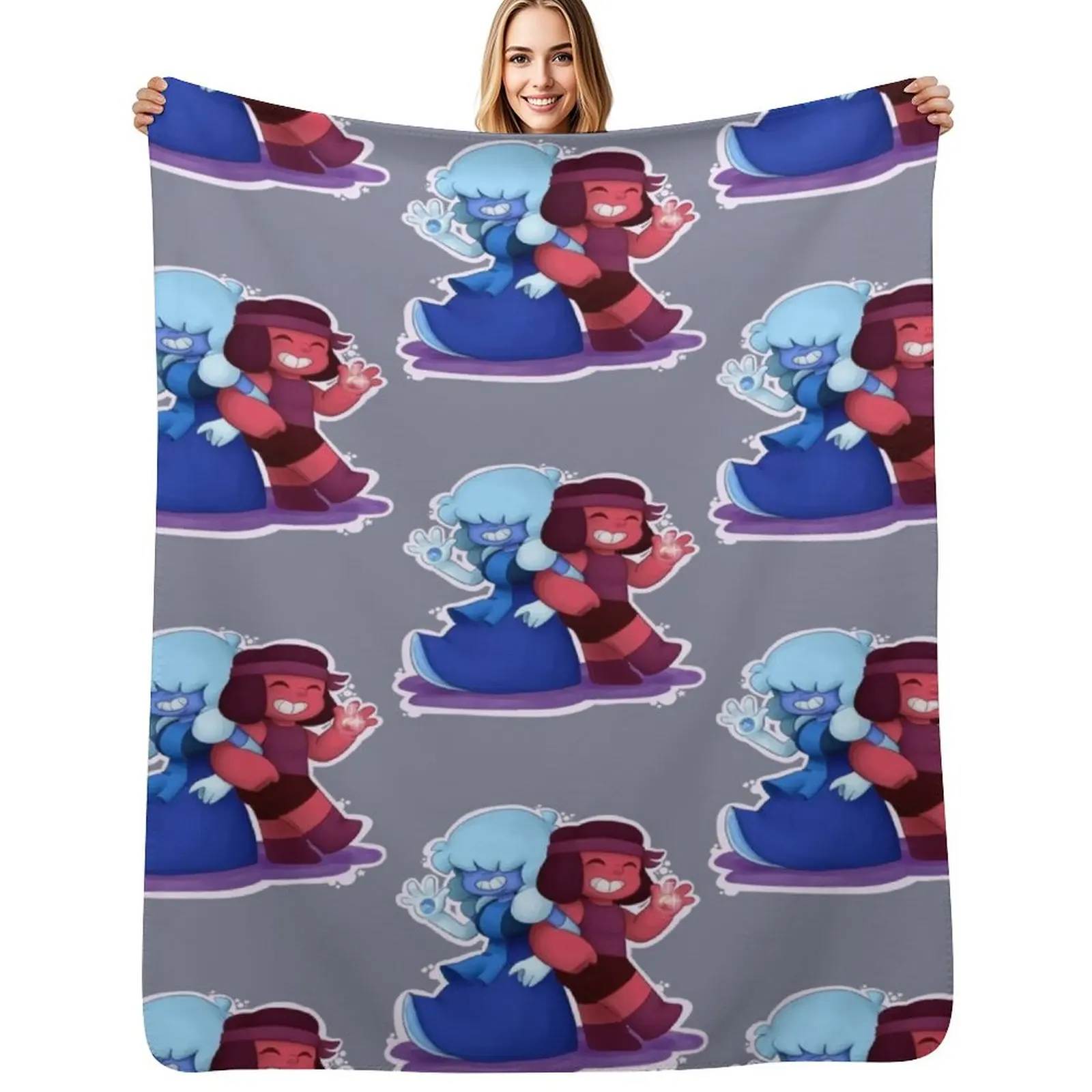 

little shining gems Throw Blanket Soft Bedroom Blanket for Night Sleeping