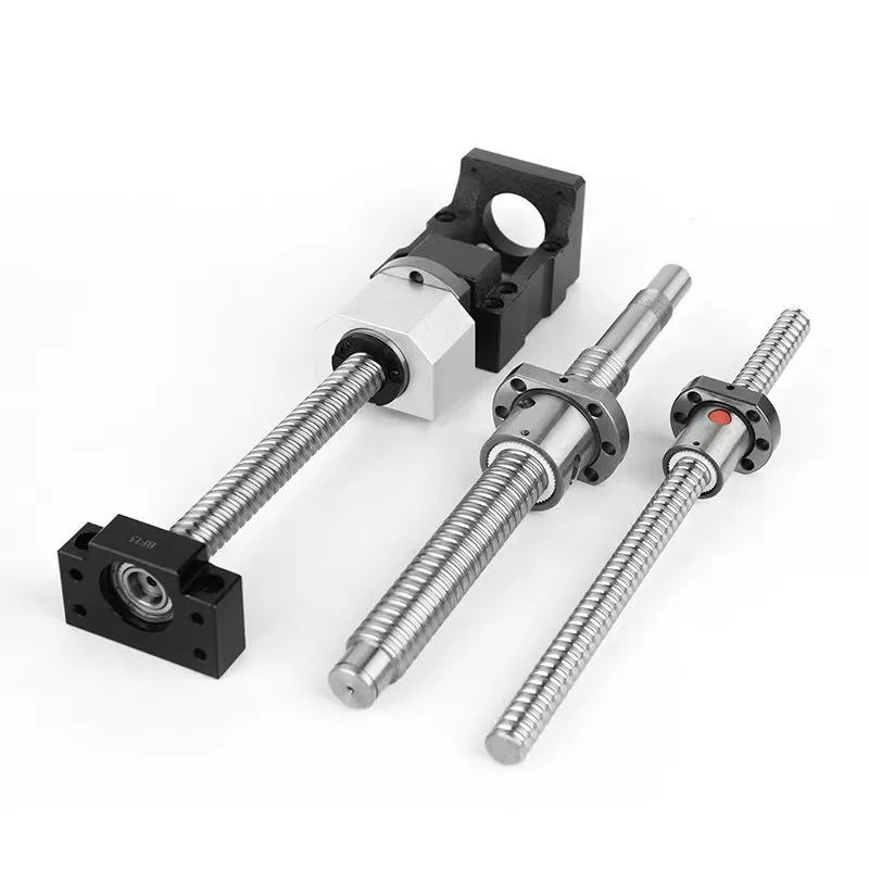 Hardware Customization Bearing Steel CNC Lead Screw SDA1505V-3 SDA1510V-3 SDA1520V-A Ball Screw With High Speed And Precision