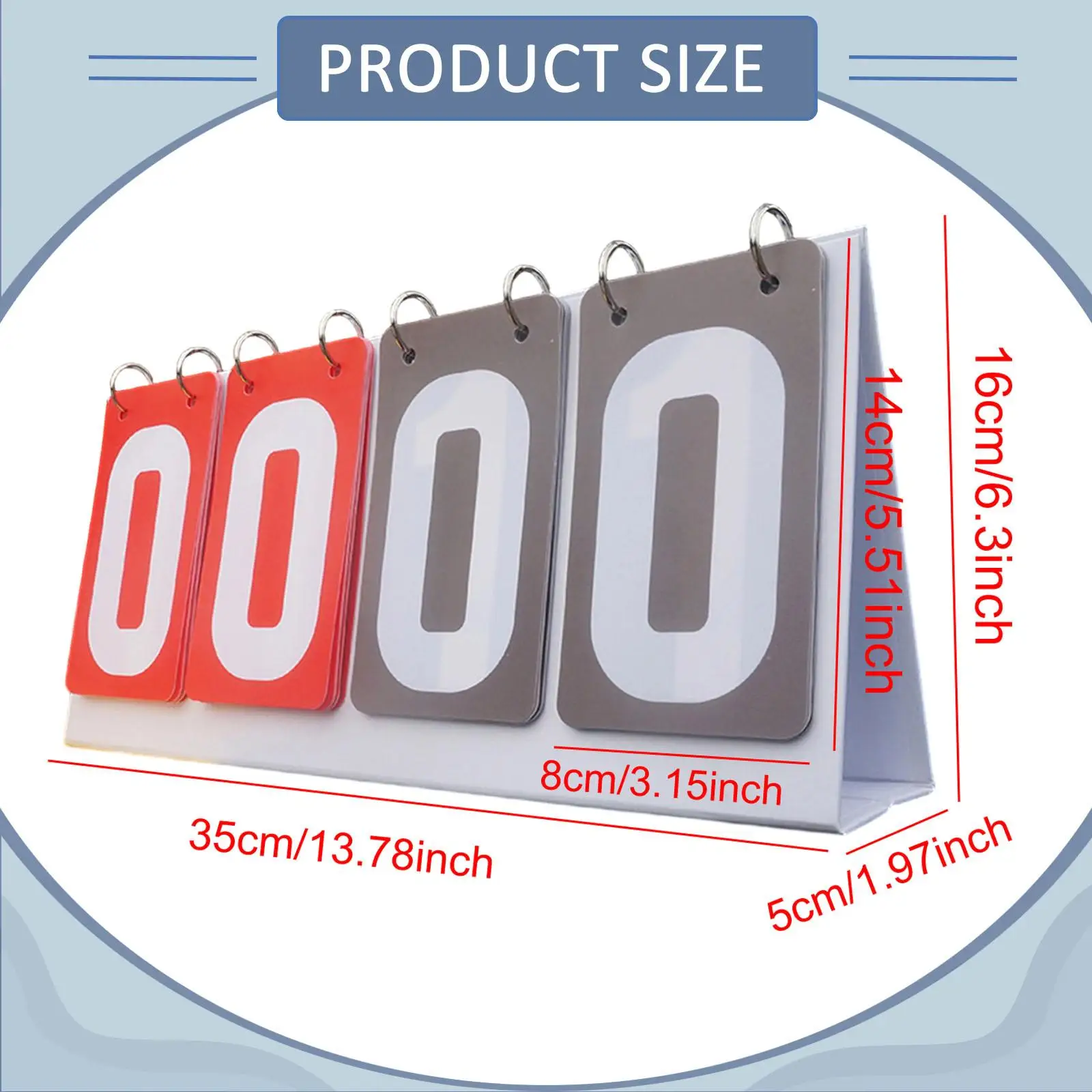 Número pontuação placar manual pontuação flip cartões suprimentos acessórios para esporte ao ar livre futebol basquete mesa pontuação flipper