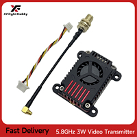 XFlight Hobby 4.9G-5.8GHz 3W 72CH VTX High Power VideoTransmitter with CNC Shell 25/1000/2000/3000 mW for RC FPV Drone DIY Parts