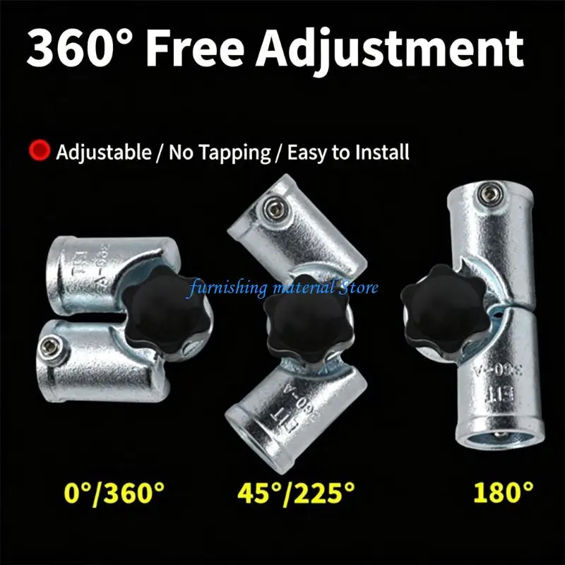 Y5GD Precisions Angled Adjustment Gear Joint For Outdoor Fishing Chairs With Cast Iron
