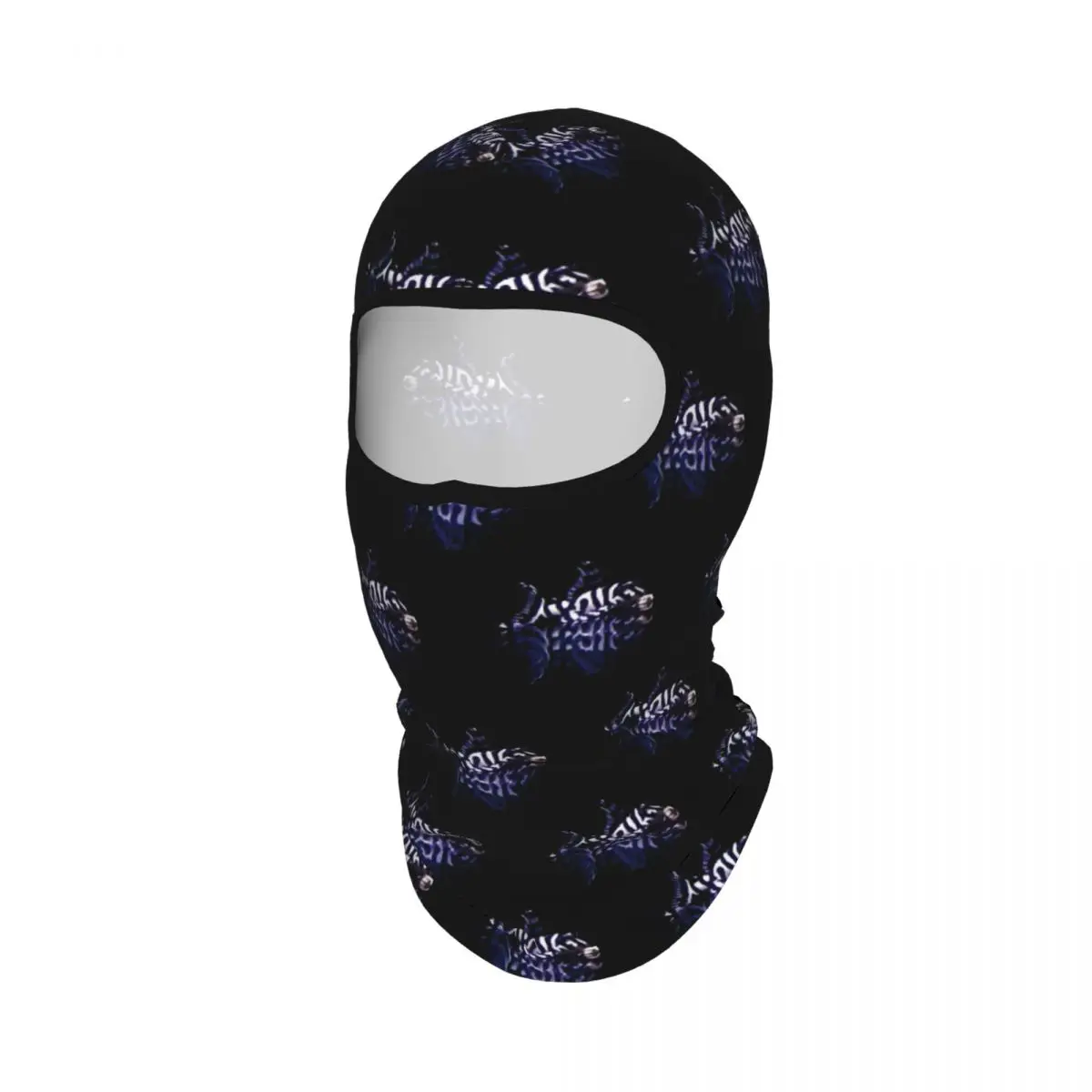 Tiger Spotted Fish Breathable Thin Balaclava Full Face Mask Sun Protection Neck Gaiter For Motorcycle Cycling
