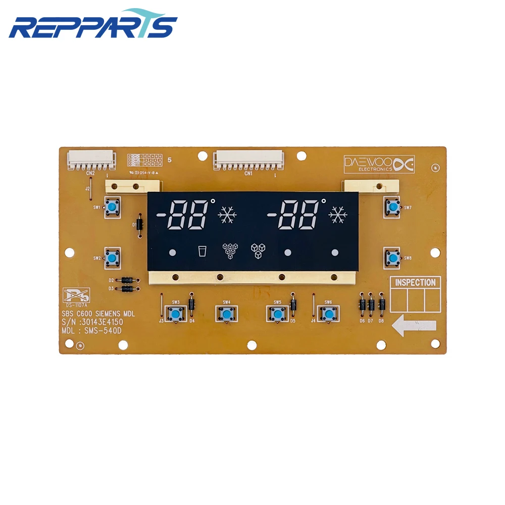 Used 30143E4150 Display PCB Control Board For Siemens Refrigerator Fridge Motherboard Freezer Parts