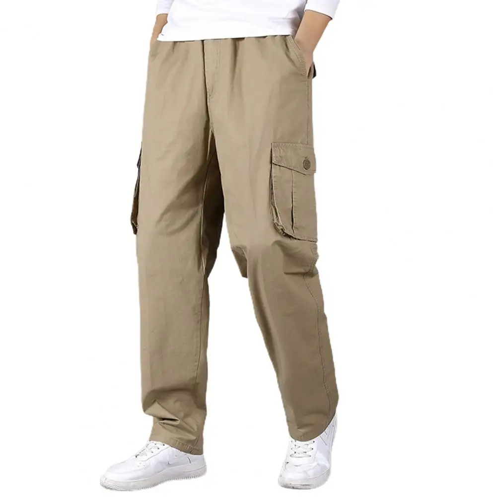 

Men's Cargo Pants Summer Spring Work Wear New In Large Size 3XL Casual Climbing Joggers Sweatpants Hombre Autumn Trousers