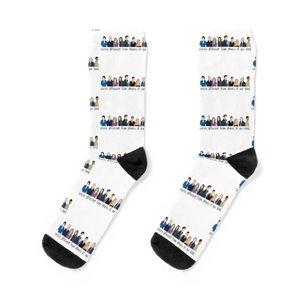 Twilight Characters Socks cotton football hiking Socks For Man Women's