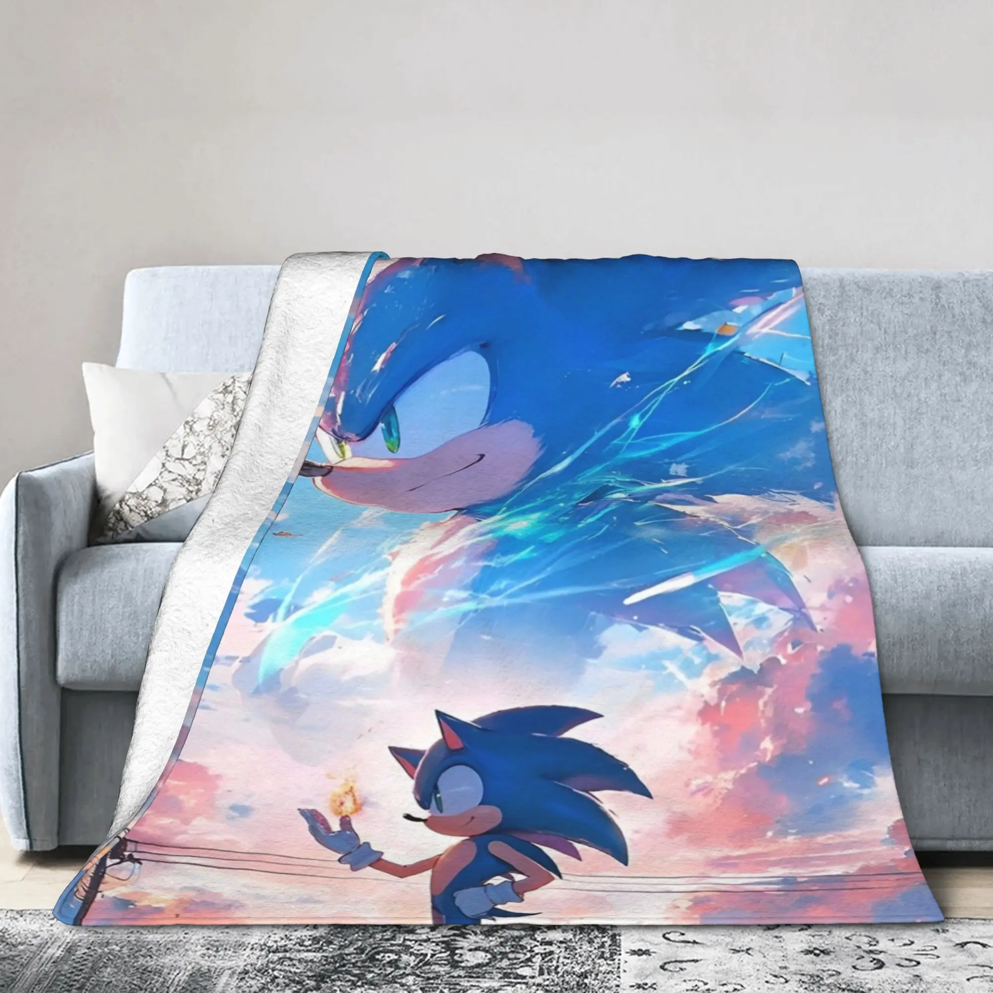 Sonices Movie Stuff Blankets Ultra-Soft Flannel Video Game Throw Blankets Relax Bedspread