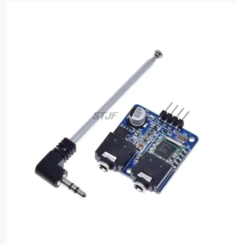 Módulo de radio estéreo FM TEA5767 76-108MHZ con antena de cable gratuita