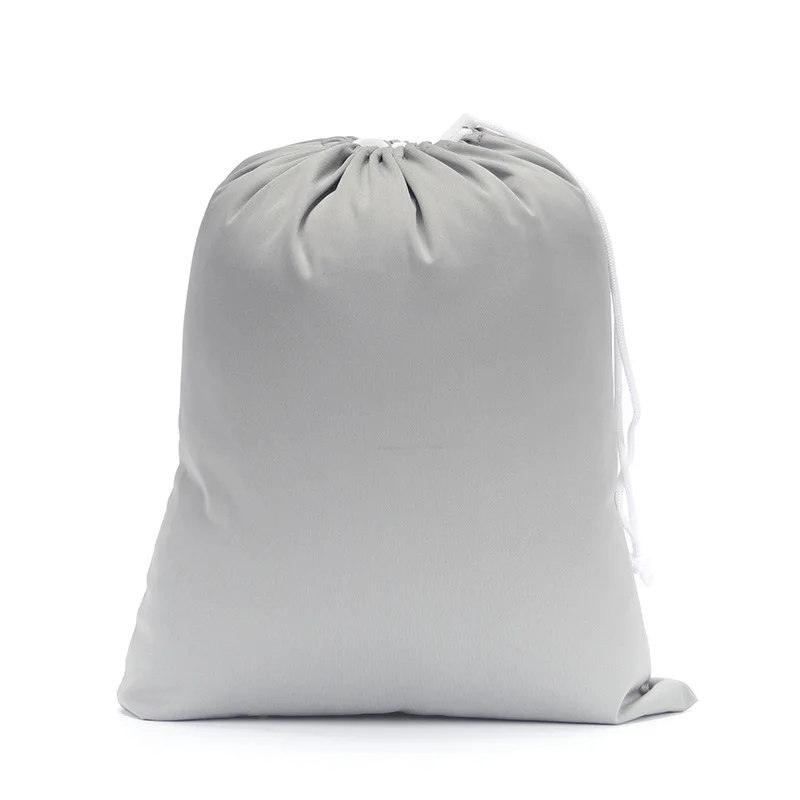Afbeelding 3: 30*36cm Middelgrote waterdichte luiertas met trekkoord, herbruikbare luiertas, draagbare opbergtas voor strand, zwembad