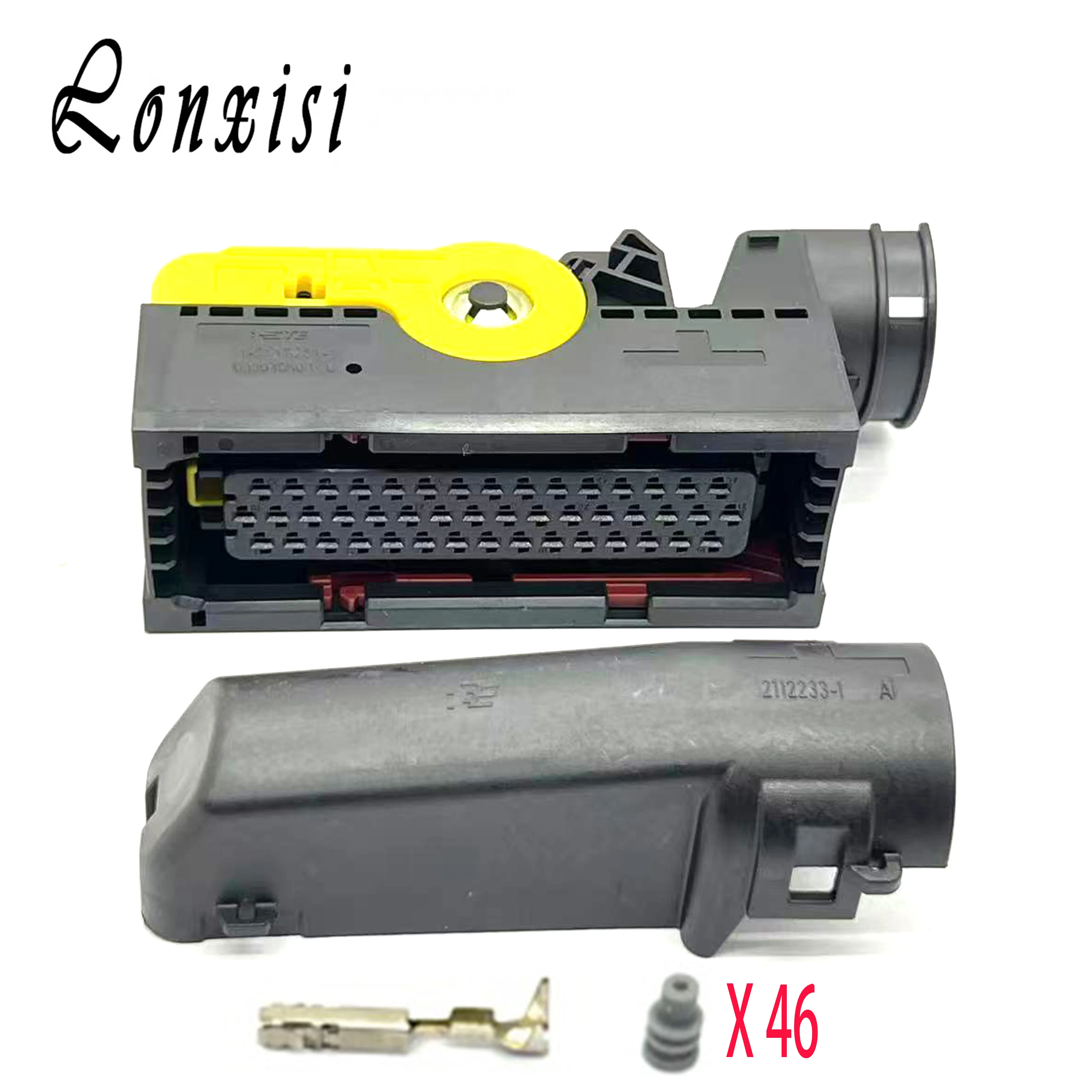 

1/5 Sets 46 Pin 1-2112231-1 American TE Waterproof Connector 2112231-1 Female Electricity Plug Original Authentic With Terminal