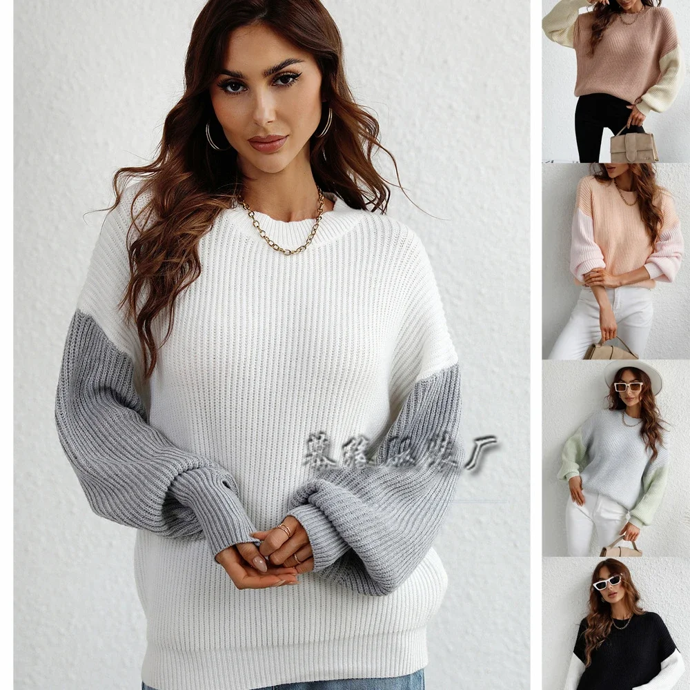 Cardigan Crop Top Sweater New Women's Knit Sweater Cardigan Autumn and Winter Round Neck Short Wool Women's Jacket Keep Warm