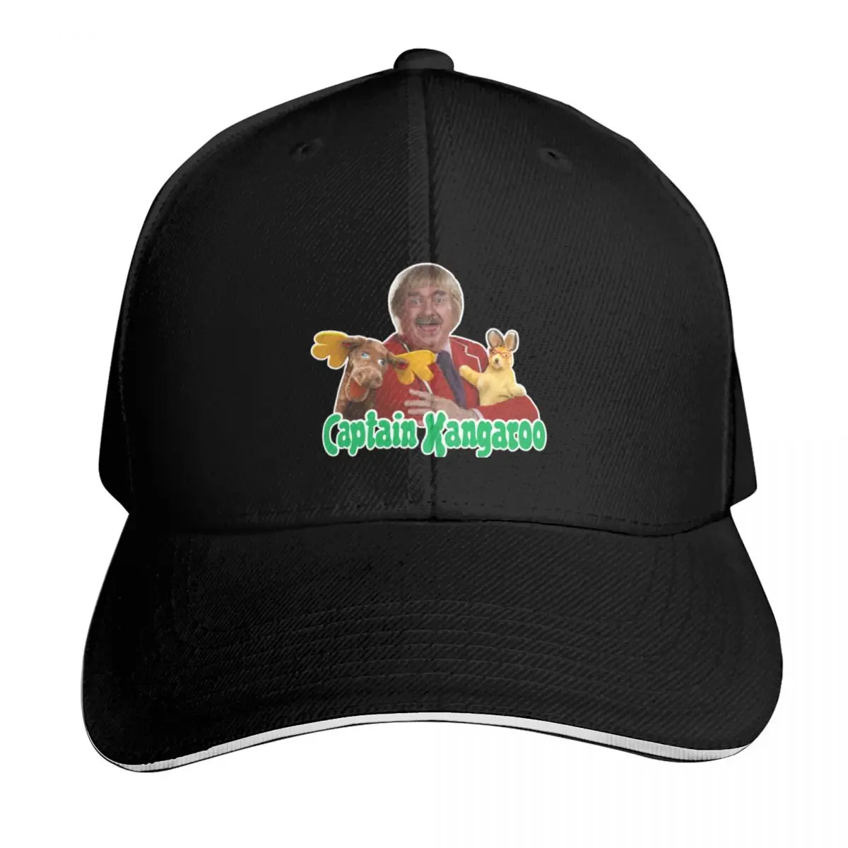 Captain Kangaroo Captain Kangaroo Baseball Cap Strapback Dad Hat Six Panel Structured Crown Sun Protection UPF 50+