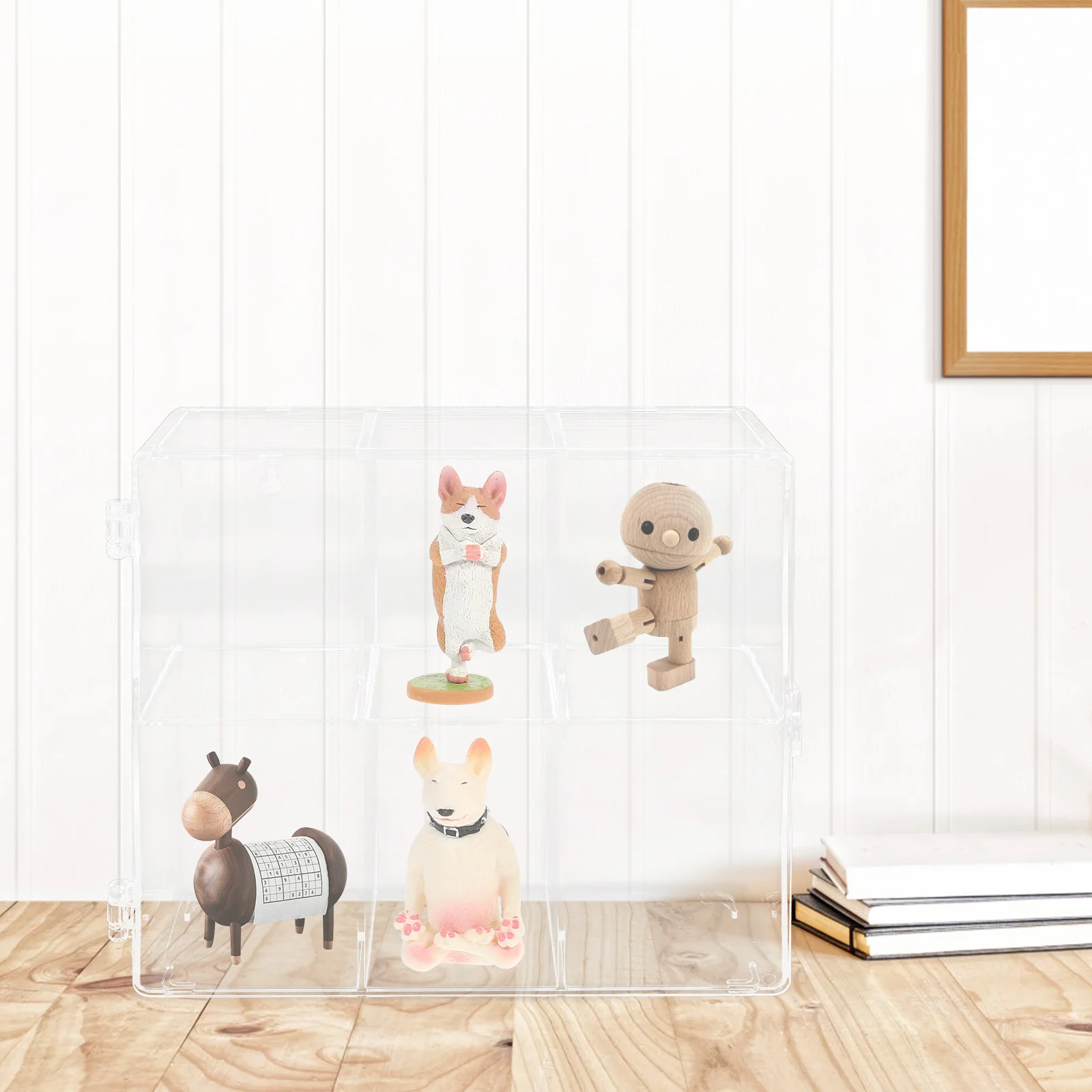 

Premium Transparent Display Storage Box for Toy Model Organizer Showcase Case Handicraft Collection Container Acrylic
