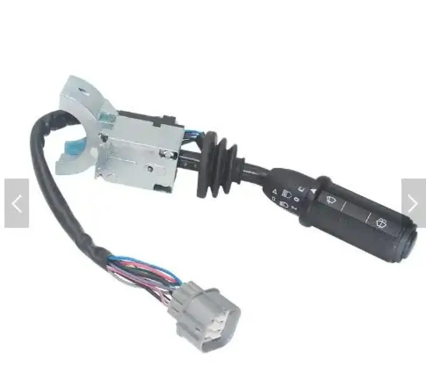 MSparts 701/80297 Wiper Light Lamp Stalk Switch Right Hand Column For JCB 3CX 4CX Backhoe Loader Combination Lever Switch