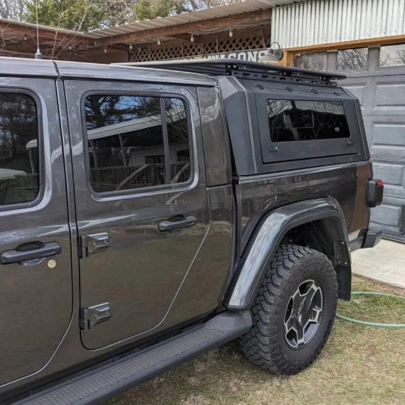 

High Quality Truck Top Pick Up Canopy Aluminum Dmax Canopy Gladiator Tacoma Jac T6 T7 T8