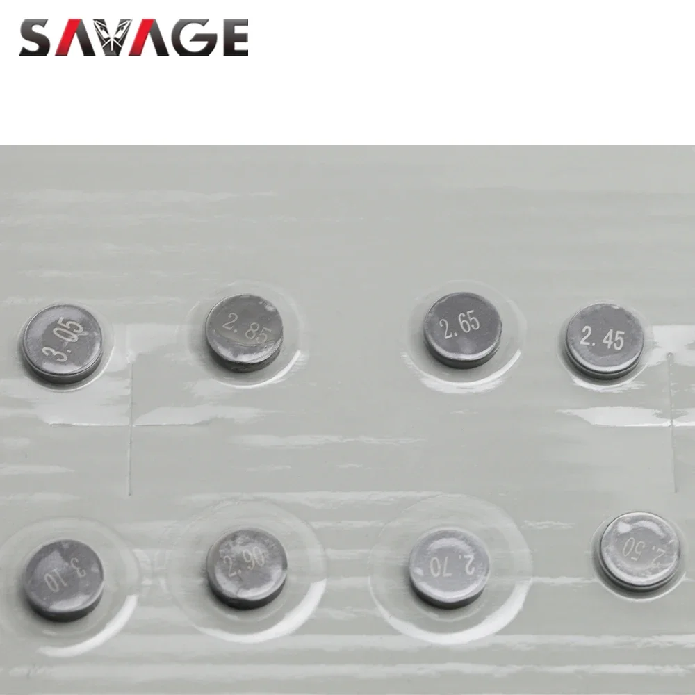28 stücke 10mm Ventil Shim Kit Für 690 SMC DUKE Enduro/R 790 950 ADV RC 390 DUKE 990 1190 1290 Motorrad Motor Teile Ventil Dichtung