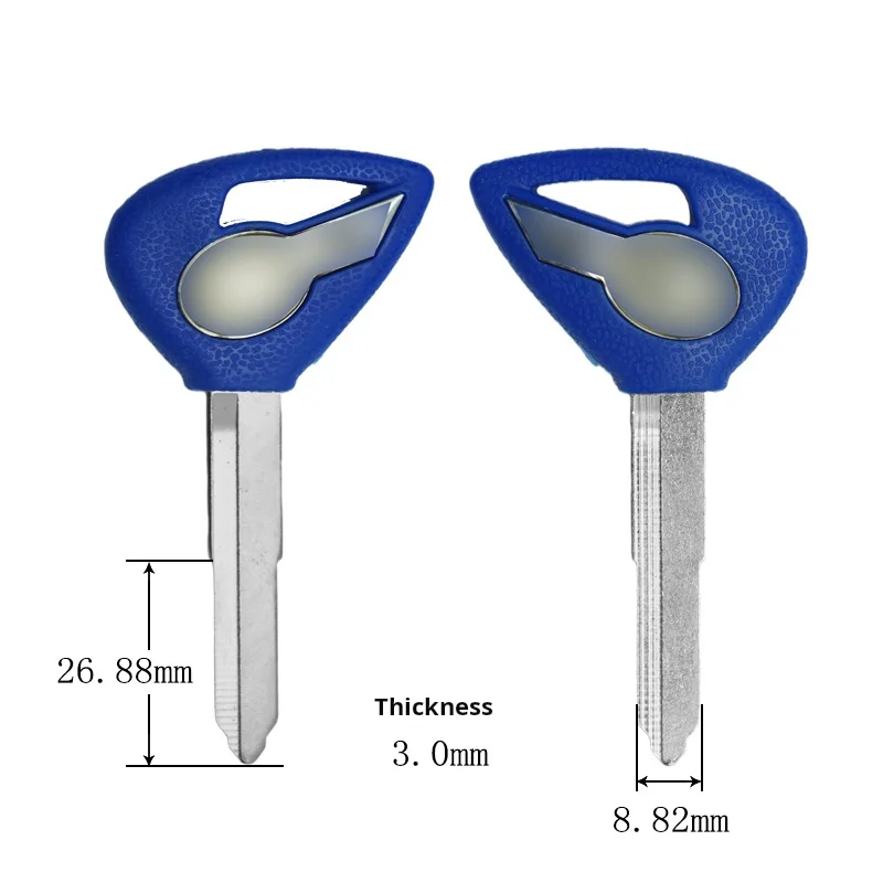 Yamaha motorcycle key, suitable for: Yamaha Speedstar 650/1100 King XV125 motorcycle key embryo.