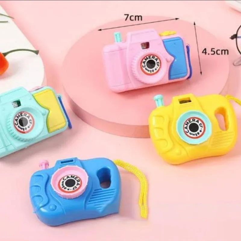 1Pcs 재미 있은 미니 동물 패턴 만화 장난감 카메라, 어린이 생일 파티 선물, 어린이 장난감 선물