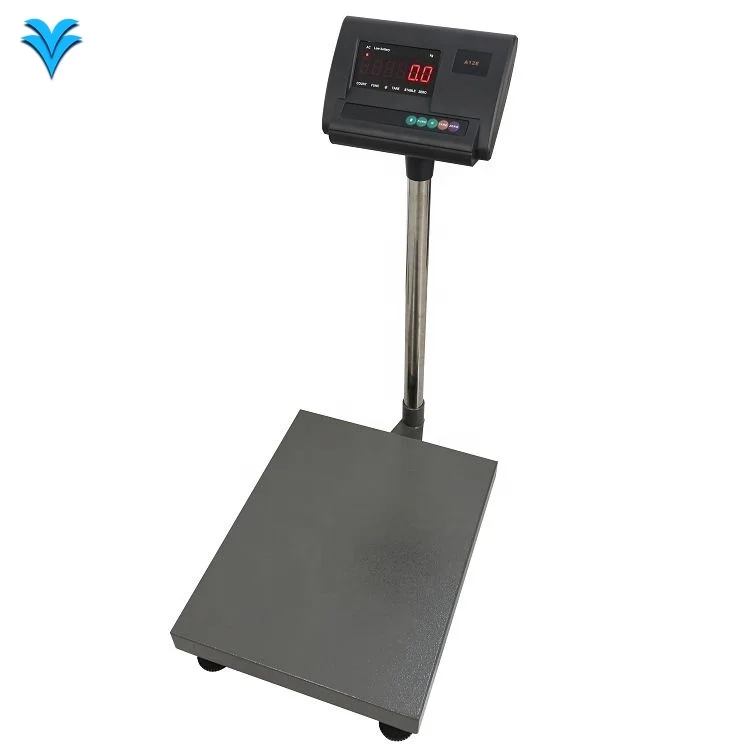 

40*50 100kg 150kg 300kg 500kg Carbon Steel Industrial Weighing Portable Floor Bench Platform Scales
