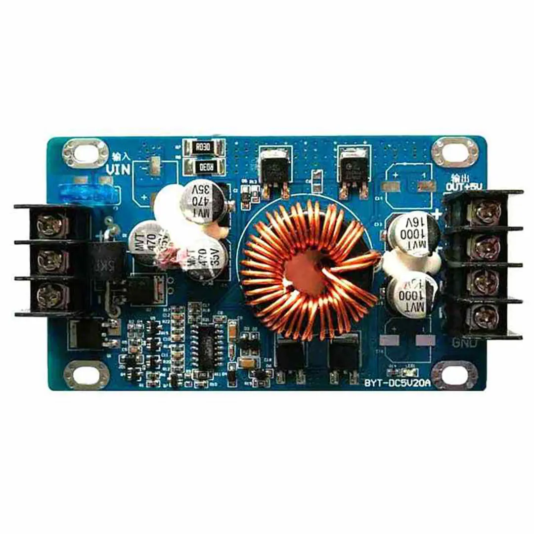 Tensão de entrada DC 5V 20A/40A Conversor Fonte de alimentação de corrente constante Driver LED 10V-36V Power Display LED