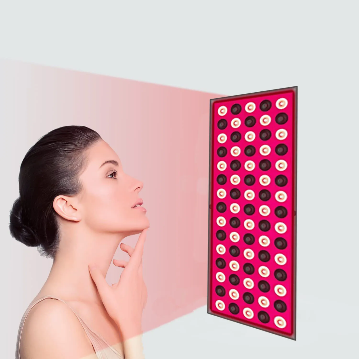 LED美容ランプ赤色光フィットネスヨガと睡眠スポーツとフィットネス照明660+850 nm。 .