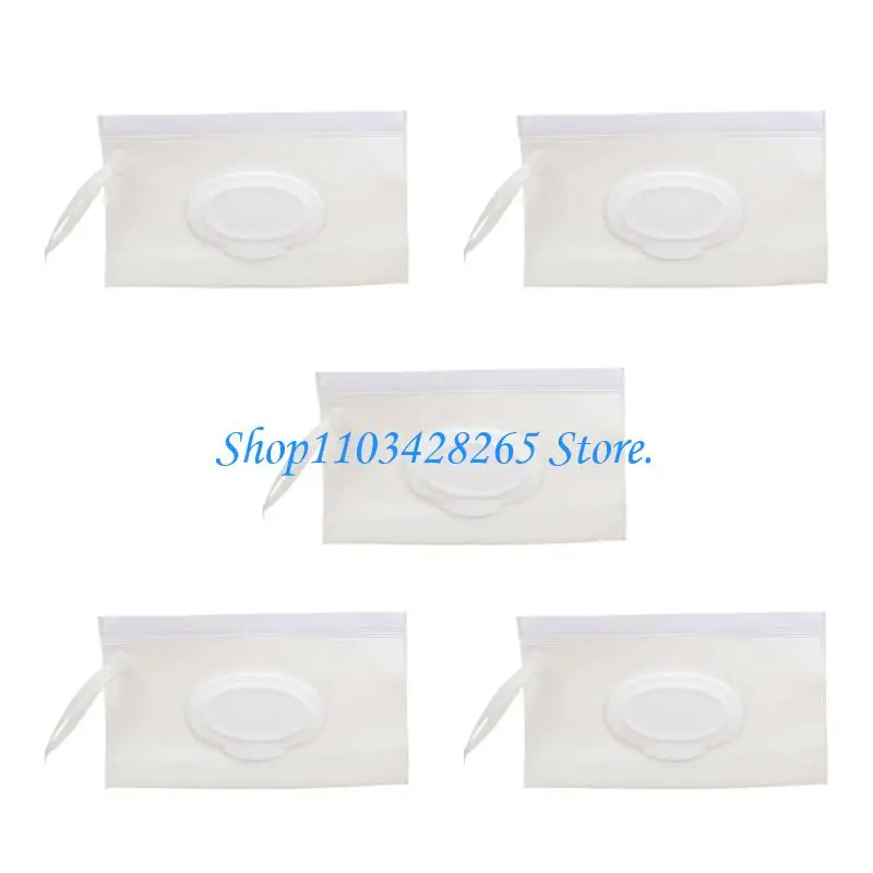 5шт многоразовый держатель EVA Wet Wipes Secute Man Heress Moad для занятий на свежем воздухе и ухода за младенцем G2TE