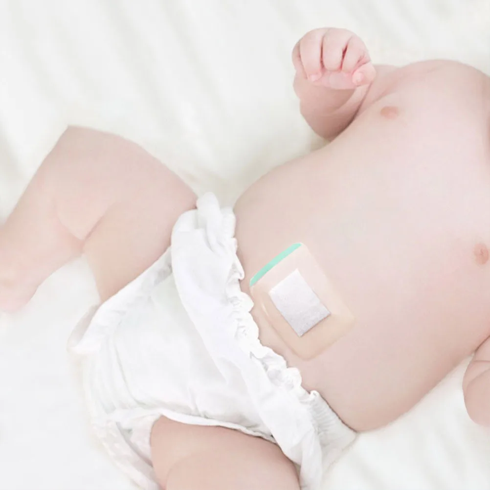 

10 шт., детские наклейки на пупок, водонепроницаемые одноразовые накладки на пупок, защитный шнур для пупка, исцеляющий детский плавательный пупок