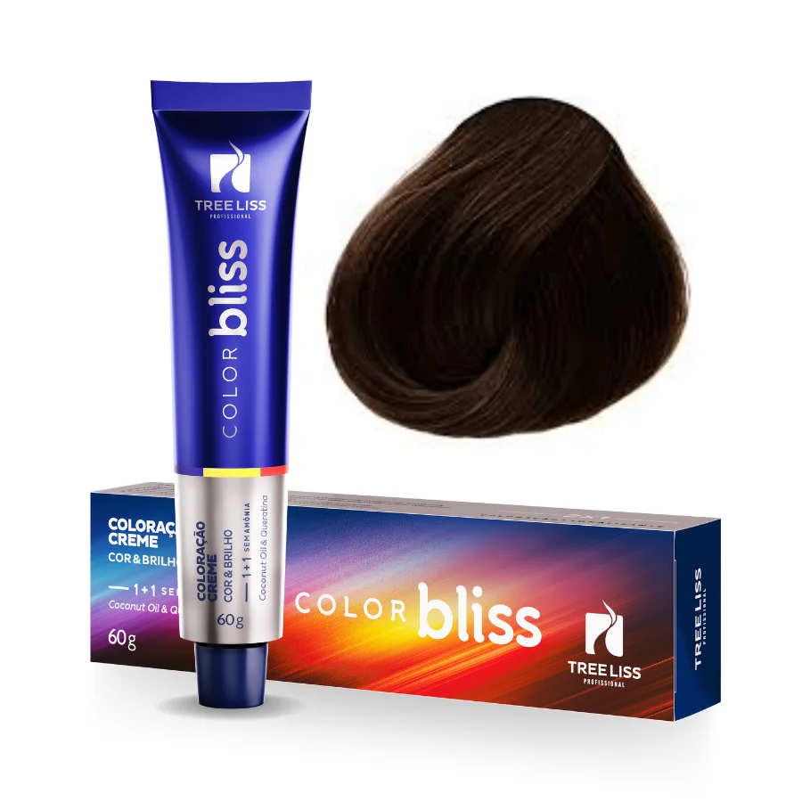 Coloring 5.7 Light Brown Brown 60g Tree Liss