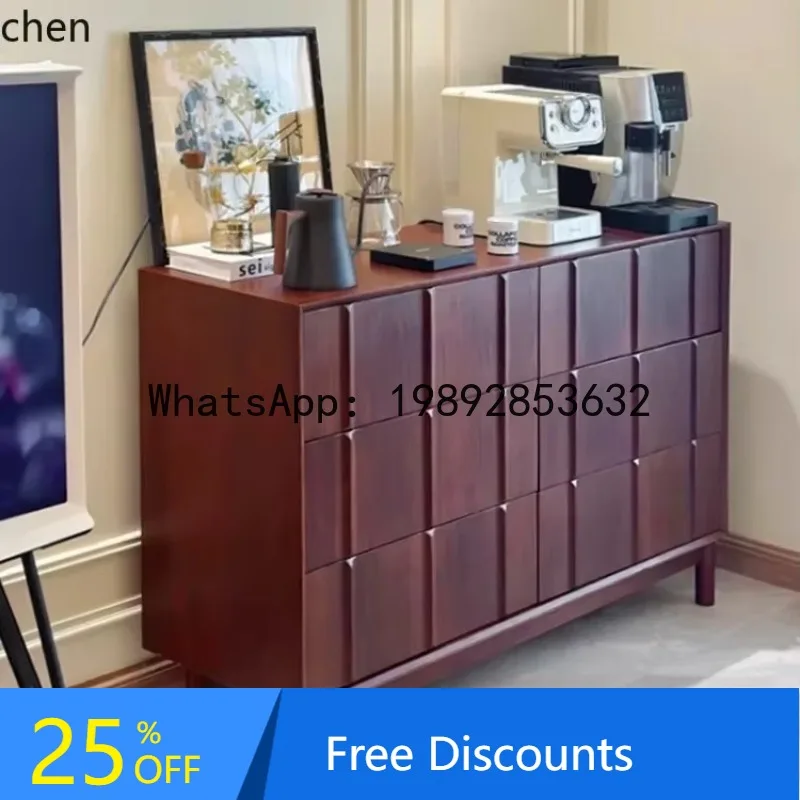 

porch cabinet large capacity solid wood storage foyer cabinet chest cabinet