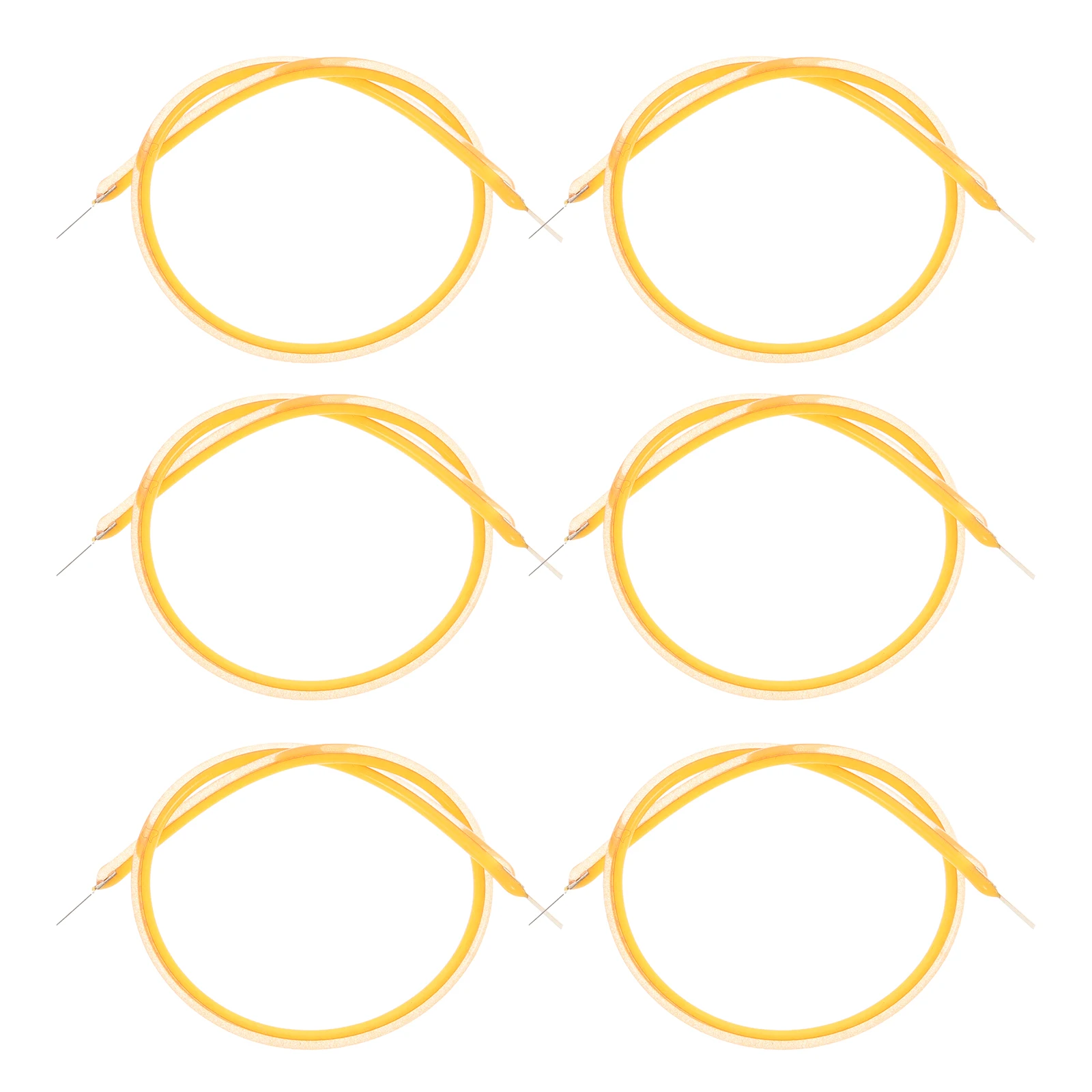 

6pcs Led Filament Replacement Flexible Soft Bulb Light Accessory Vintage Warm Glow Decor Lamp Parts Bedroom Living Room Easy
