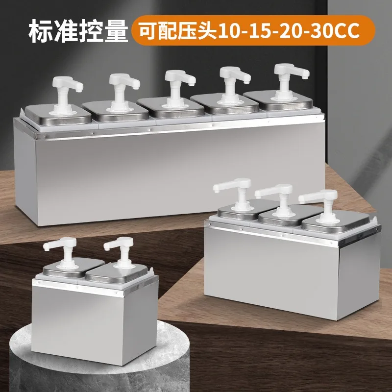 Syrup squeeze bottle Sauce pump Sugar press bottle Fructose press bottle Syrup sub-bottling pump head Press head