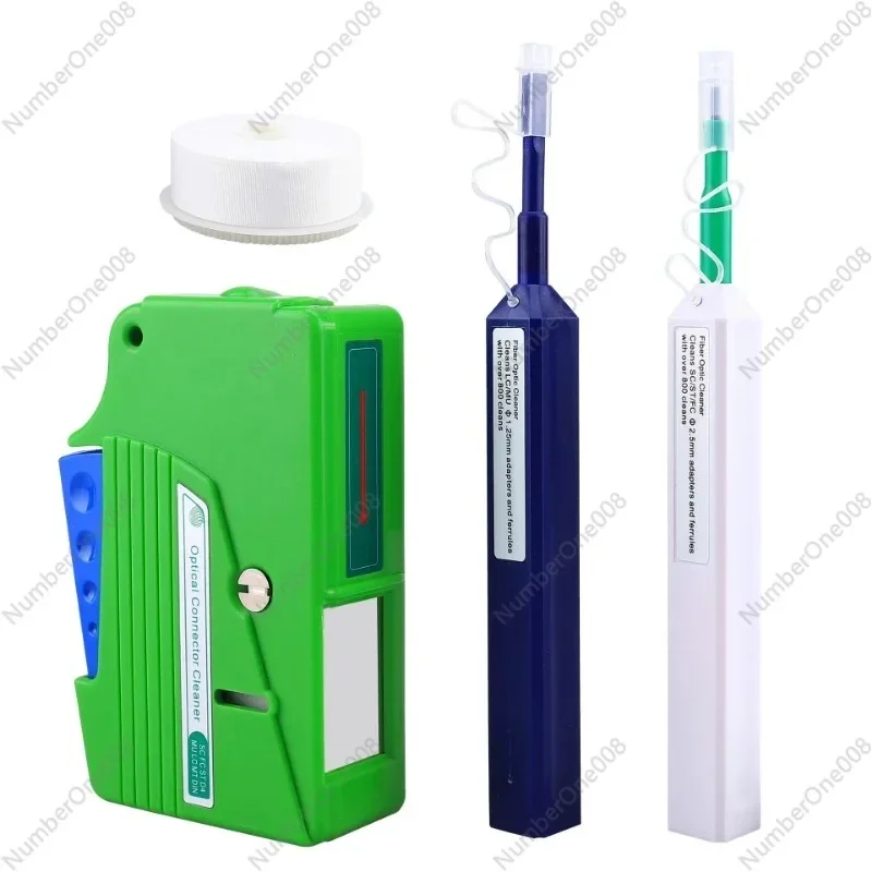 

Fiber Optic Cleaning Pen 2.5mm LC 1.25mm One-Click Cleaning Fiber Cleaner Tools Optical Fiber Connector Cleaner SC Interface