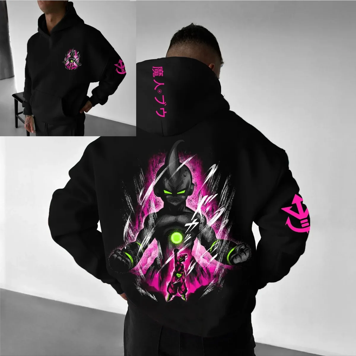 

Dragon Ball Majin Buu 2025 Hot Graphic Hoodie Men Women 2025 Spring Autumn Anime Streetwear Casual Sweatshirt Unisex Clothing
