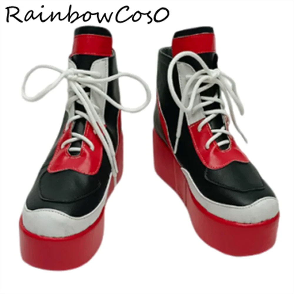 Angelina Angelina Ajimu archevaliers Cosplay chaussures bottes jeu Anime fête Halloween RainbowCos0 W4842