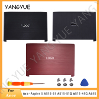 New Laptop Cover For Acer Aspire 5 A515-51 A515-51G A515-41G A615 Notebook LCD Back Case/Bottom LCD Back Cover/Hinge Black Cover