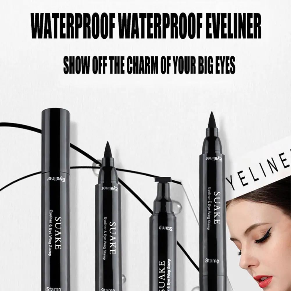Stamp Eyeliner Double Ended Design With Multiple Heads Customized Eyeliner Looks Creative Makeup Tool Long Lasting Smudge Proof
