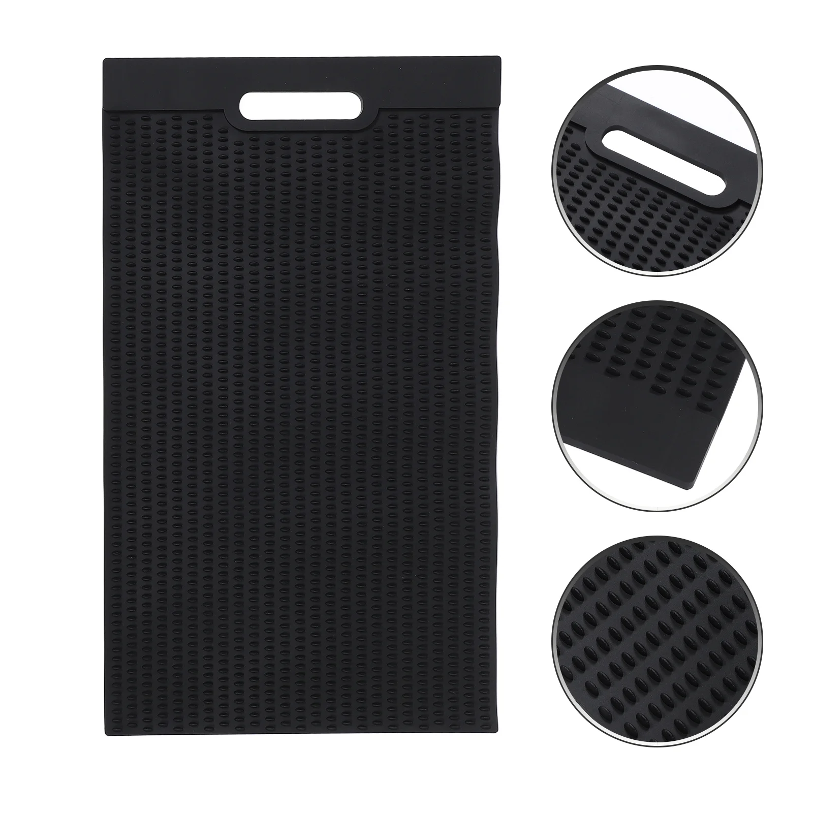 

PVC Fish Fillet Mat Small Non-Slip Kitchen Cutting Board for Fish Cleaning Scaling Draining Preparation Waterproof