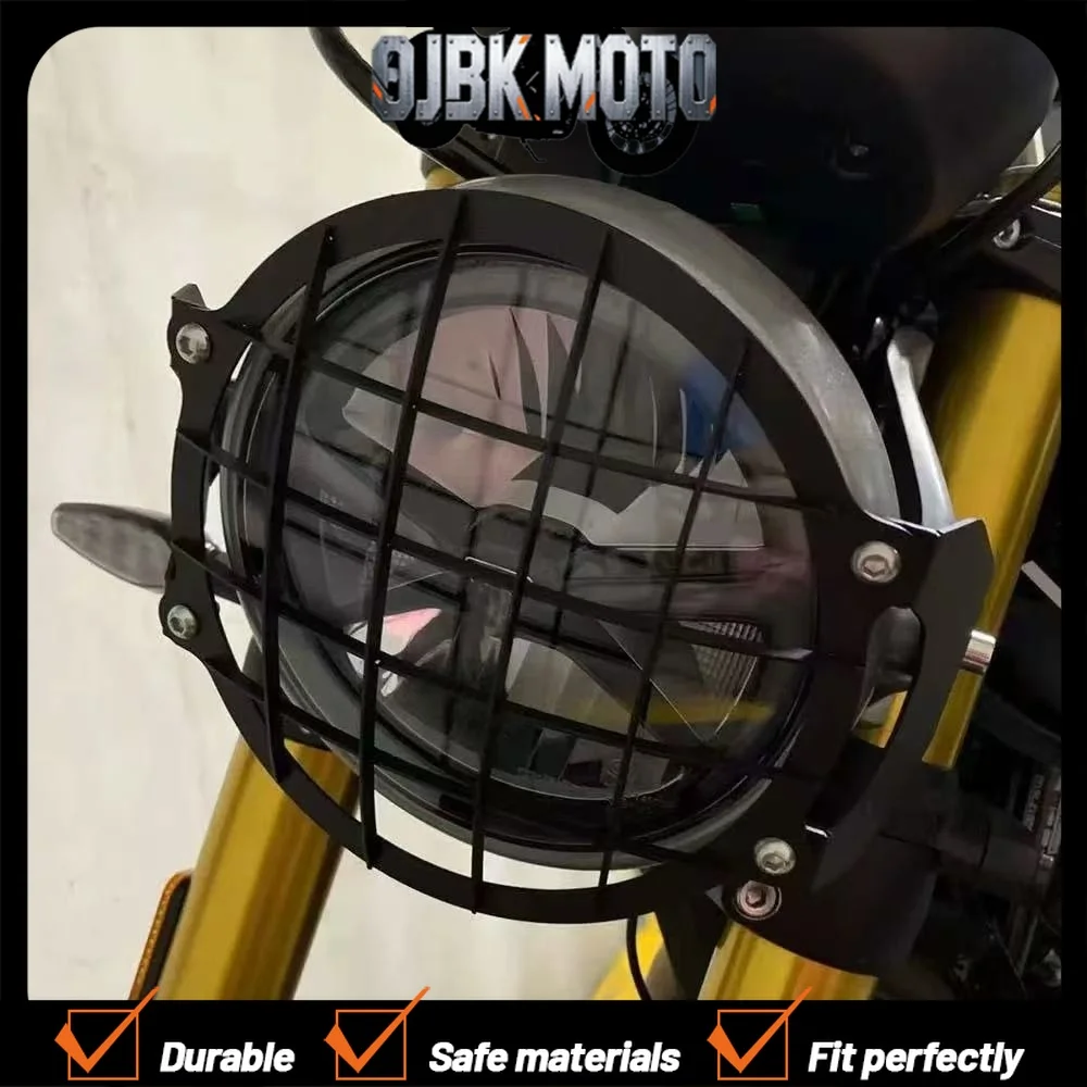 

【Perfect fit】Headlight grille and headlight protection accessories for Triumph Scrambler 400X Speed ​​400