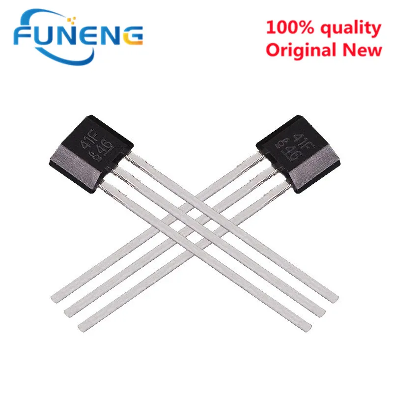 50PCS 41F TO-92S 0H41 SH41 SS41F OH41F TO-92 S41 Bipolar Hall Element Sensor Motor Electric Car Motor Hall Sensor