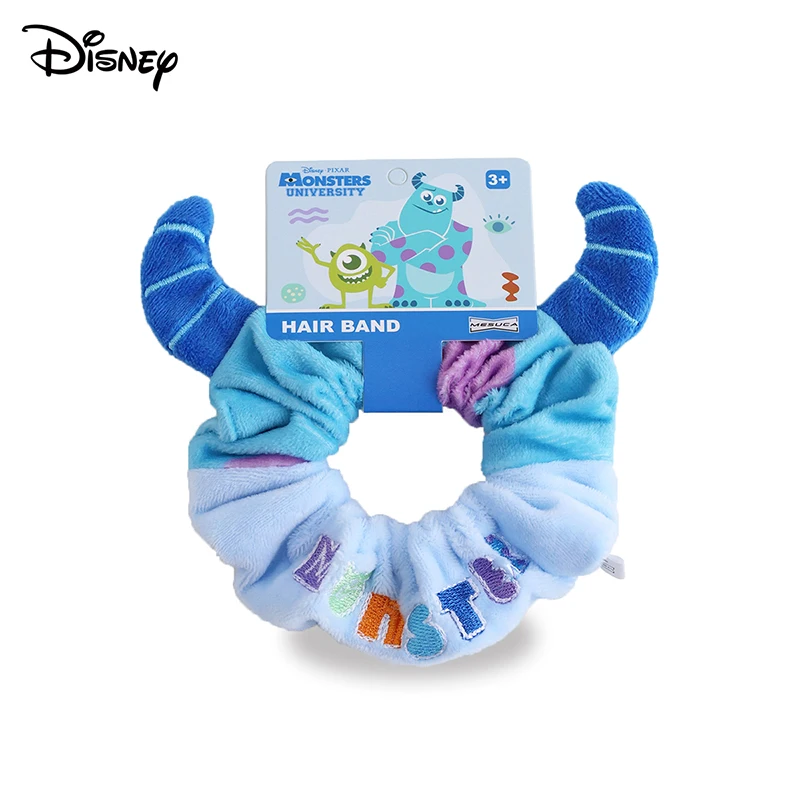 

Disney Monsters University James P.sullivan Soft Plush Embroidery Hair Tie Wrist Decoration Ponytail Hair Accessory Girl Gift