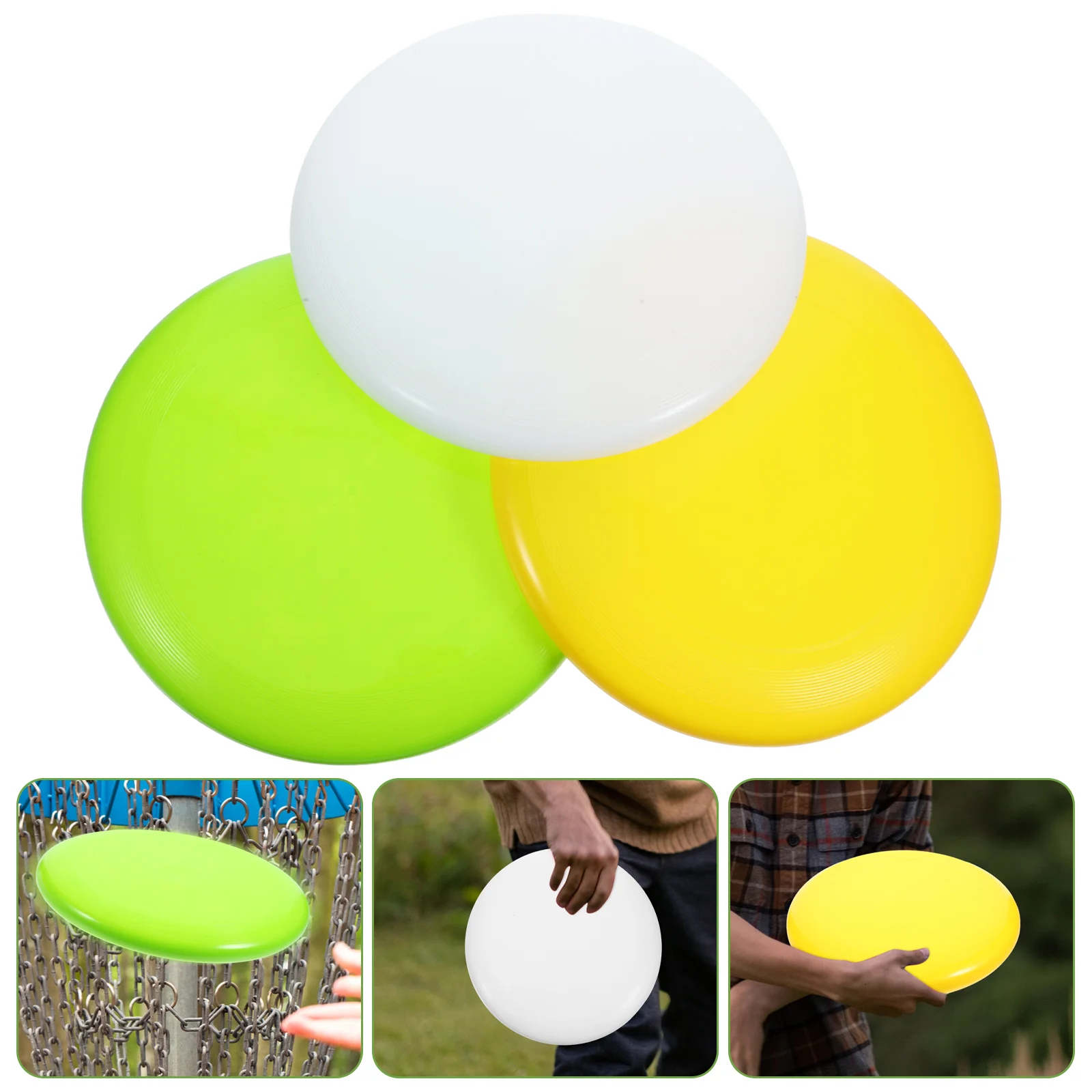 

3 Pcs Golf Disc for Beginners Plastic Supplies Discs Set Midrange Gifts Pe Accessories Child Balls