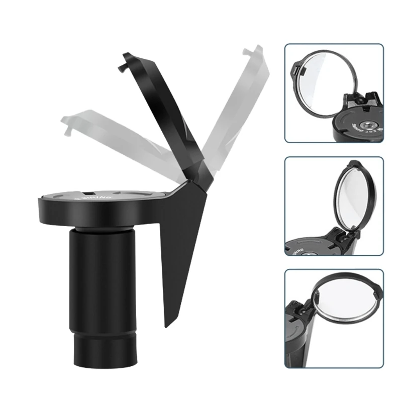 Hot Selling Bike Rearview Mirror Universal Adjustable Convex Mirrors Rotate Handlebar End Mirror MTB Road Bike Accessories