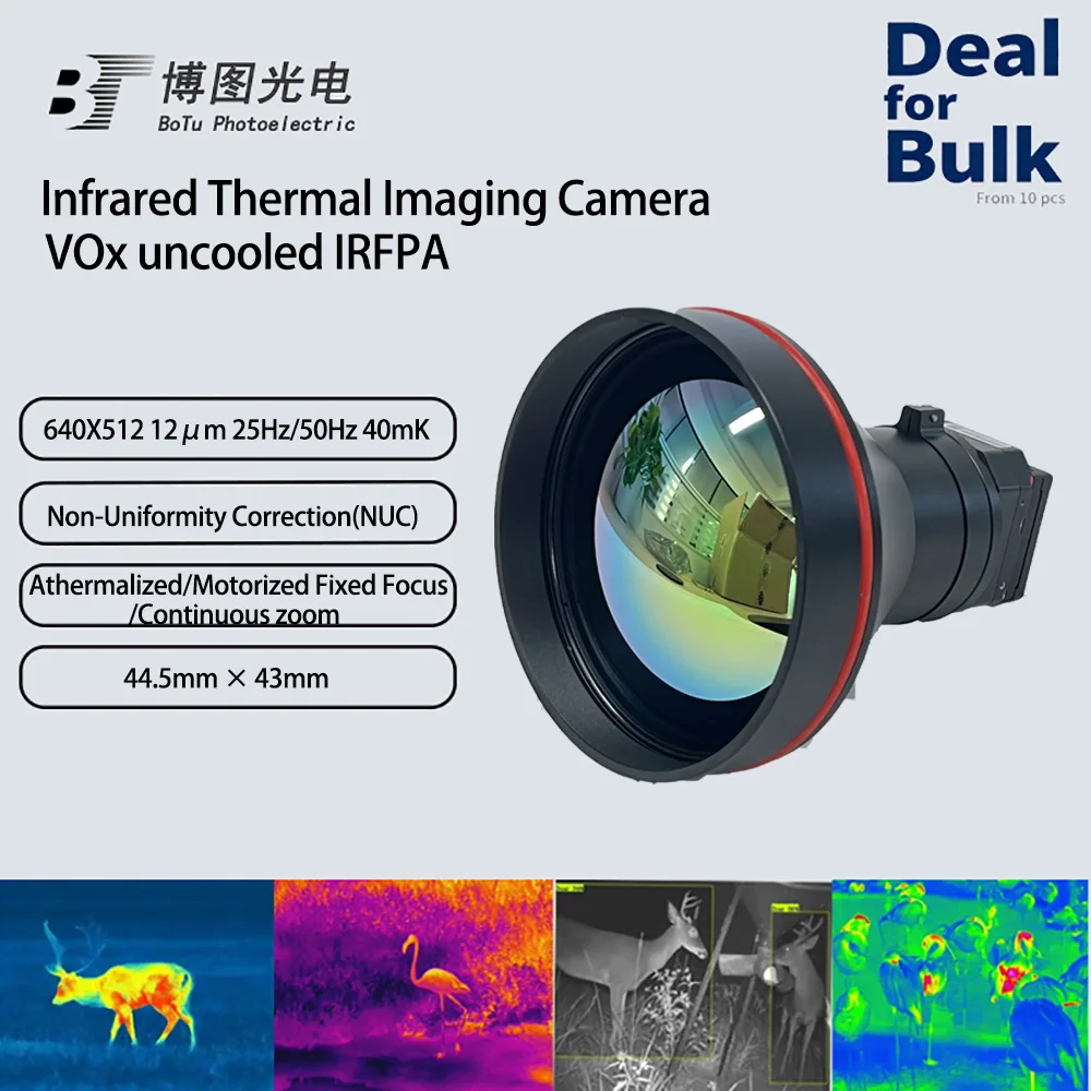 Uncooled Infiray Infrared Radiometric/Observation Thermal Camera Emergency Rescue Protection Consistently High-Performance Core